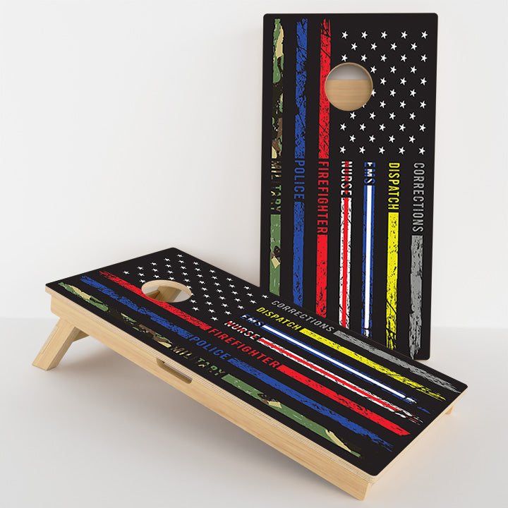 First Responders Professional Cornhole Boards