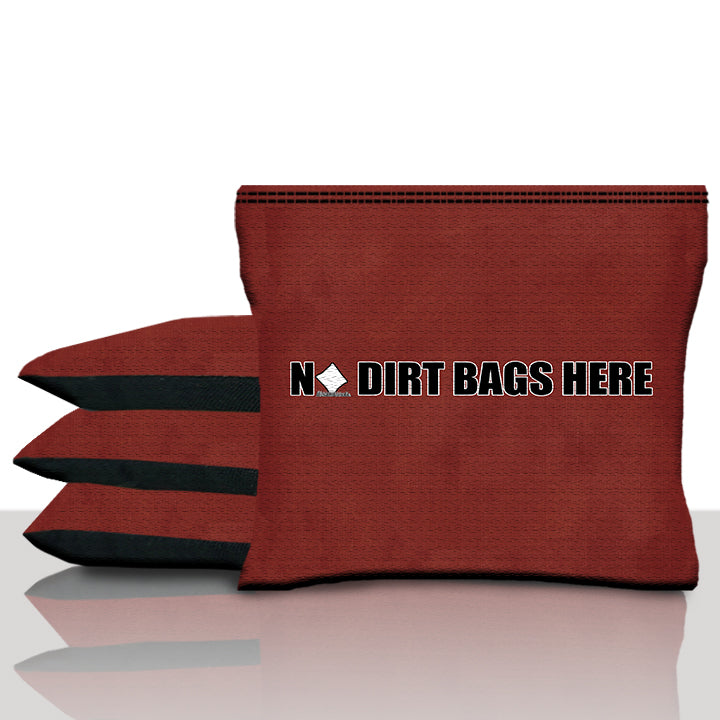 No Dirt Bags Here Cornhole Bags