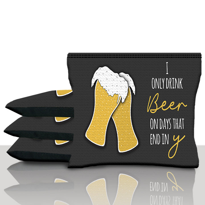 Drinking Slogan Cornhole Bags