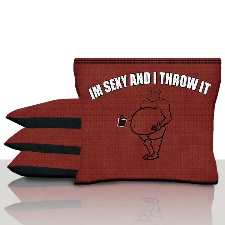 I'm Sexy And I Throw It Cornhole Bags