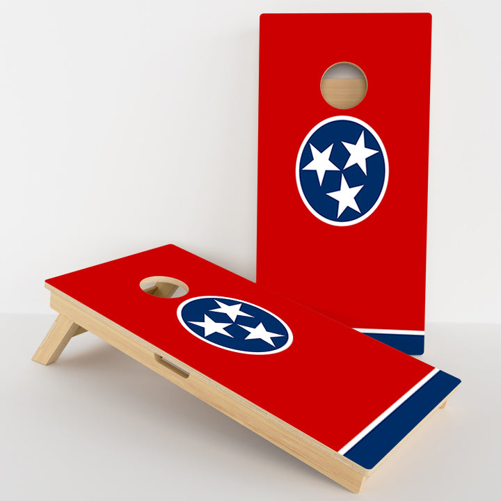 Tennessee Flag Professional Cornhole Boards