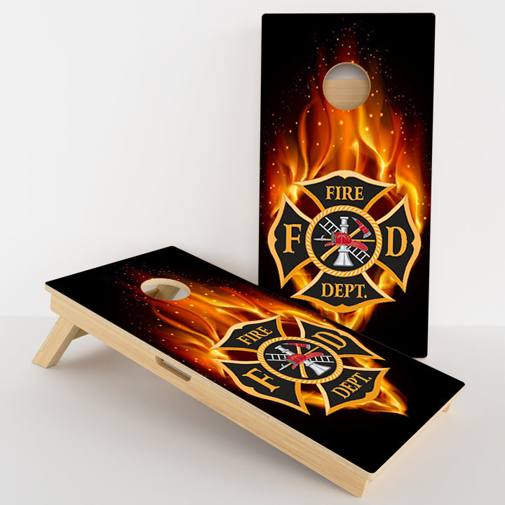 Fire Department Professional Cornhole Boards