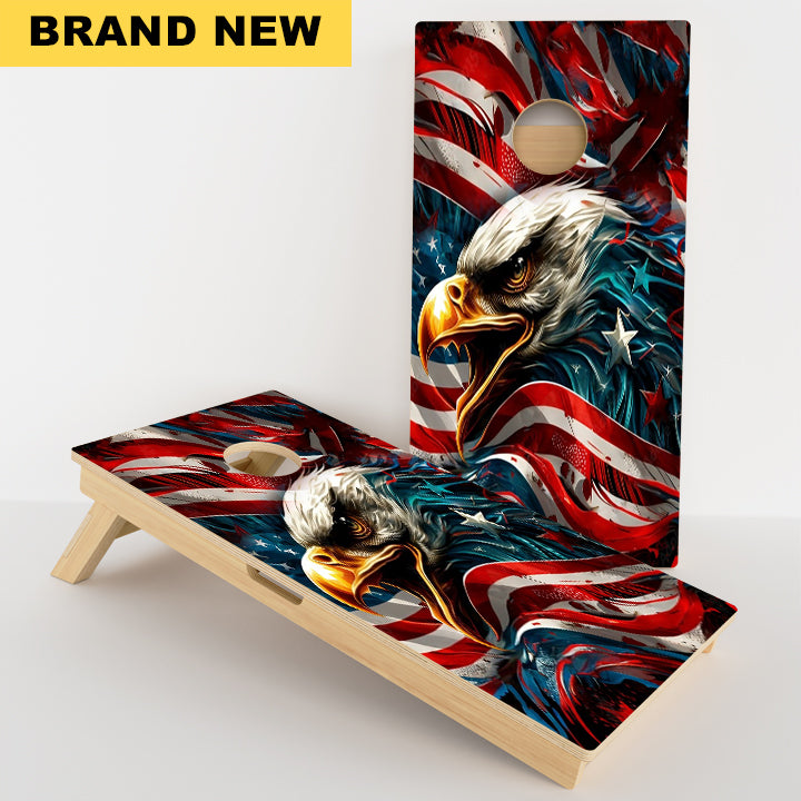 USA Patriotic Eagle Professional Cornhole Boards
