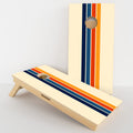 Antique Retro Colored Lines Professional Cornhole Boards