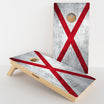 Alabama Flag Professional Cornhole Boards