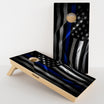 Blue Line Flag Professional Cornhole Boards