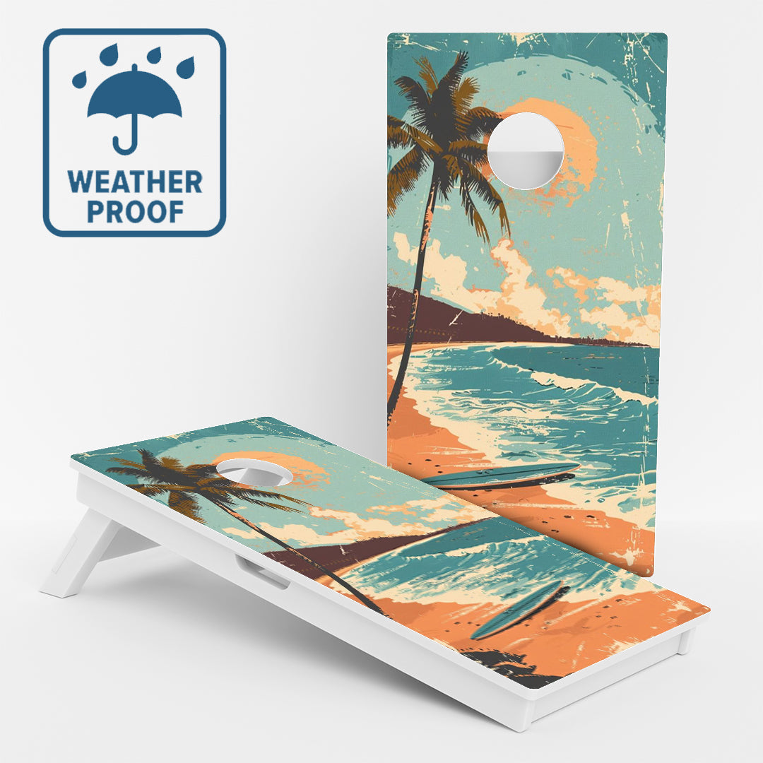 Weather Proof Beach Cornhole Boards