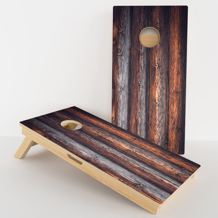 Wood Grain Professional Cornhole Boards