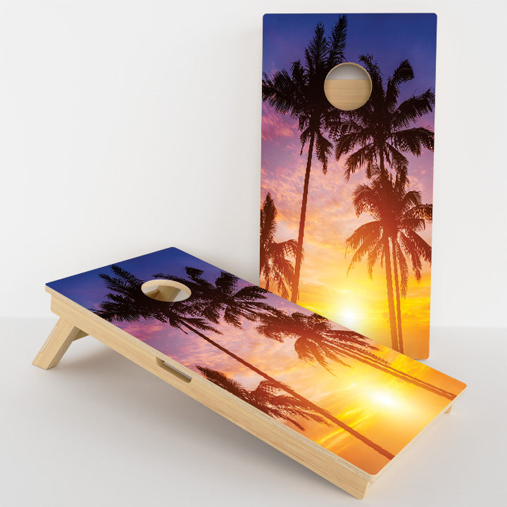 Beach Paradise Professional Cornhole Boards