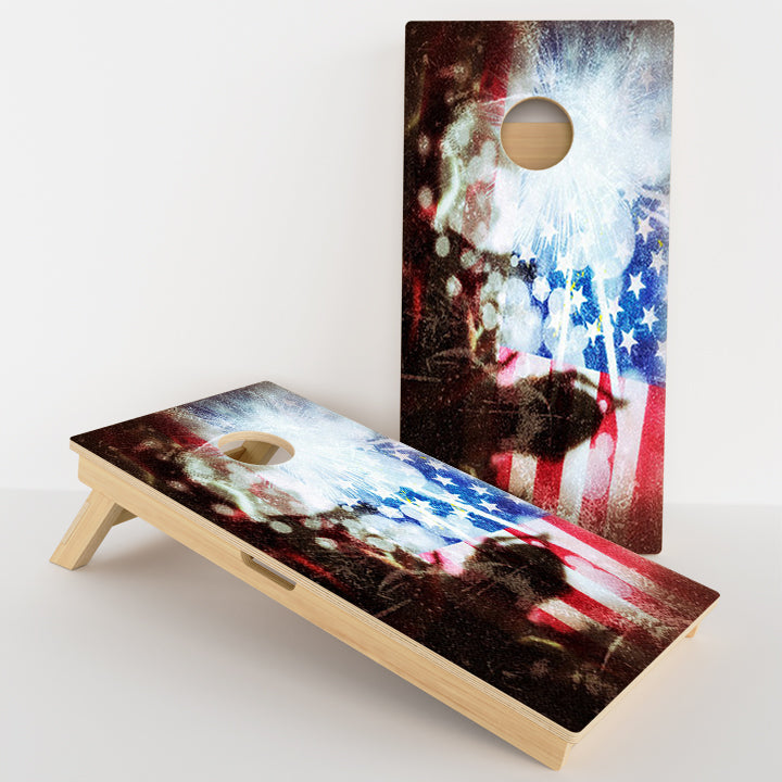 Patriotic Party Professional Cornhole Boards