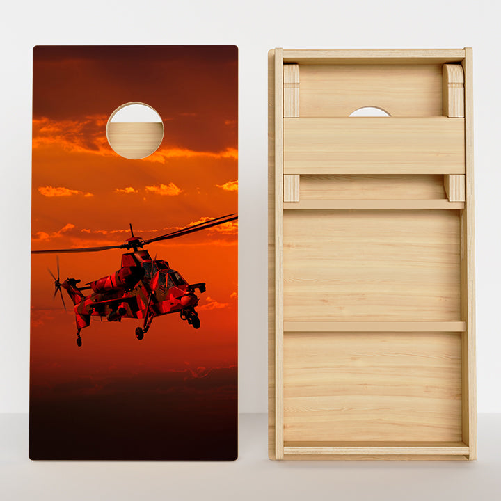 Helicopter Professional Cornhole Boards