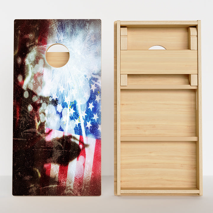 Patriotic Party Professional Cornhole Boards