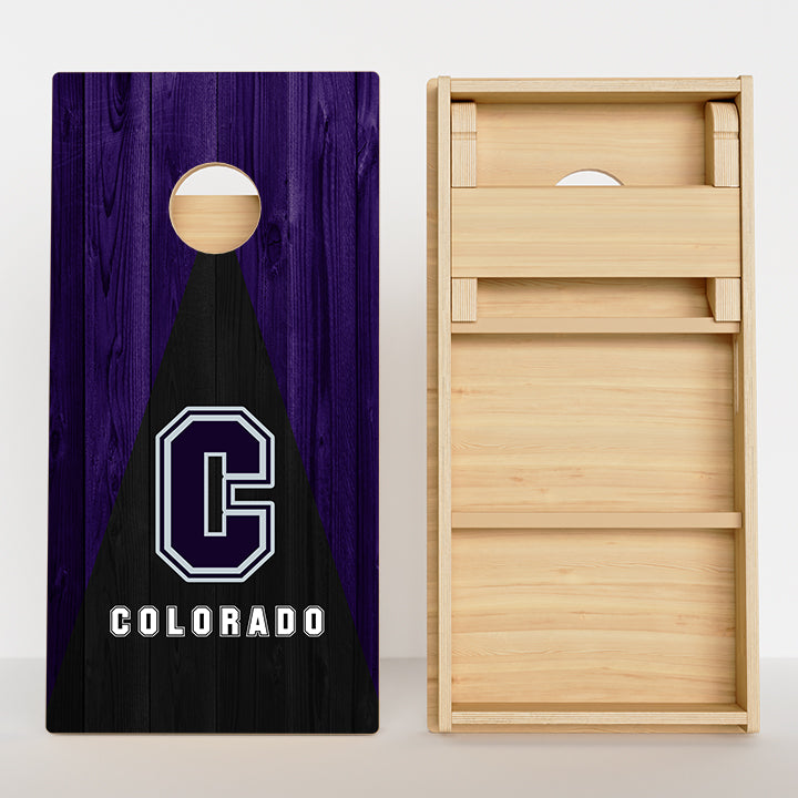 Colorado Baseball Professional Cornhole Boards