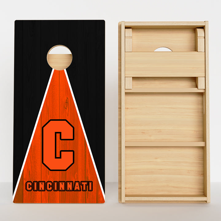 Cincinnati Football Professional Cornhole Boards