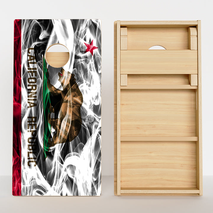 California Flag Professional Cornhole Boards