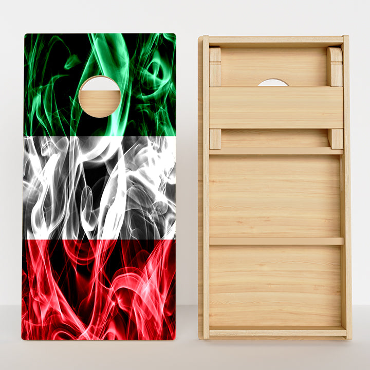 Italy Flag Professional Cornhole Boards