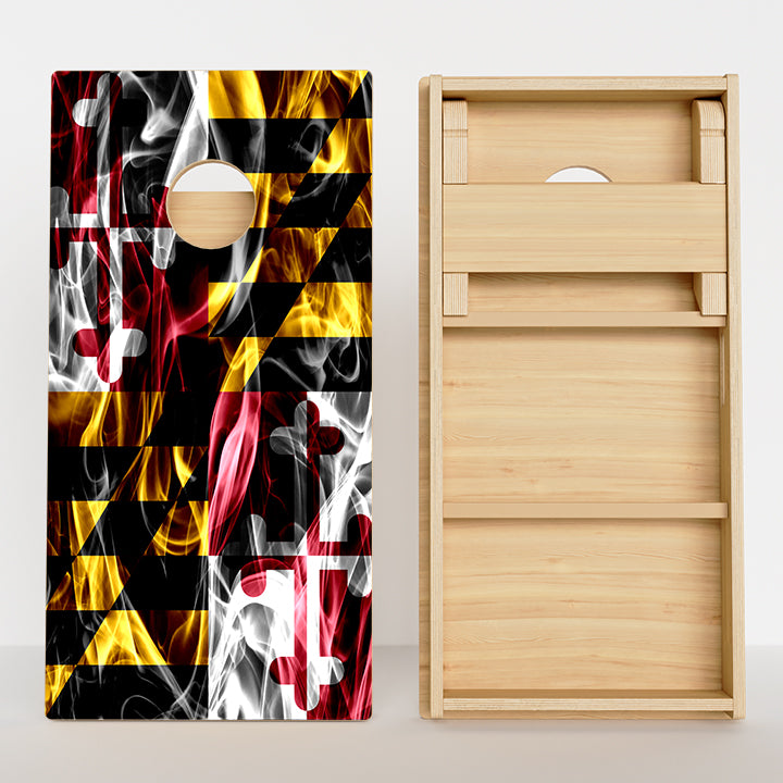 Maryland Flag Professional Cornhole Boards