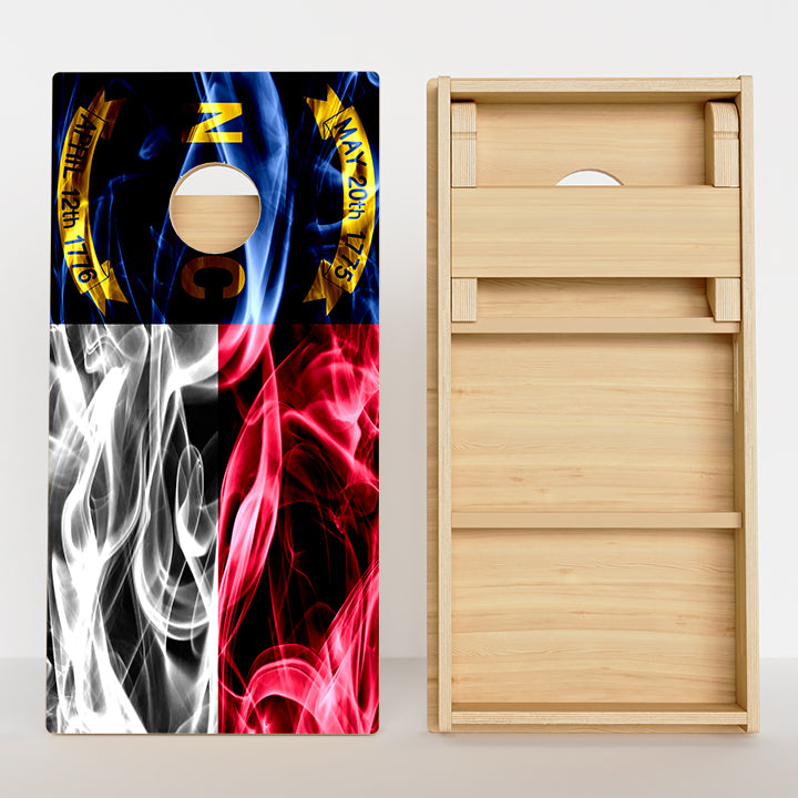 North Carolina Flag Professional Cornhole Boards