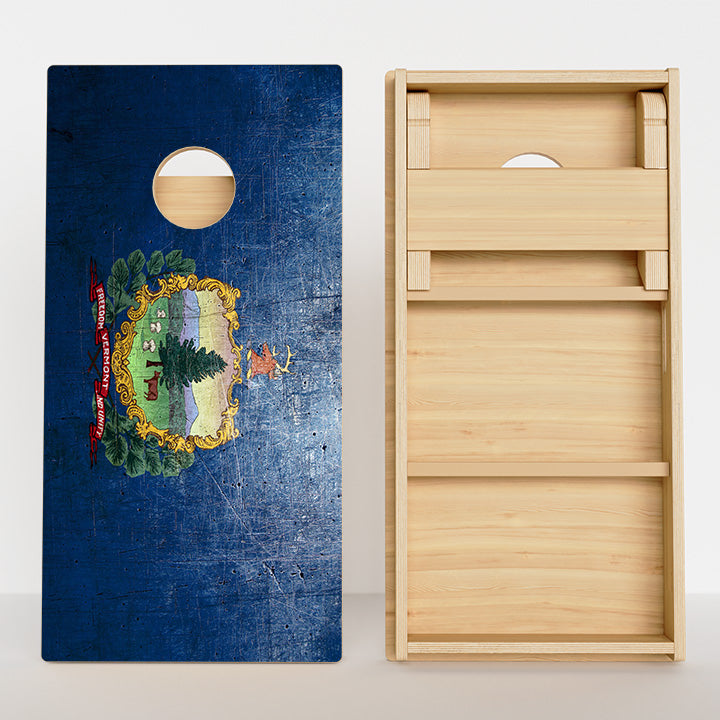 Vermont Flag Professional Cornhole Boards