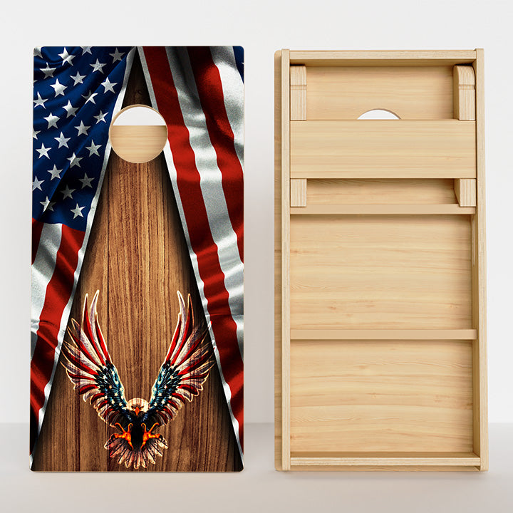 Patriotic Professional Cornhole Boards
