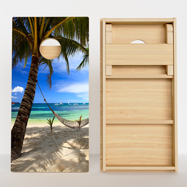 Beach Paradise Professional Cornhole Boards