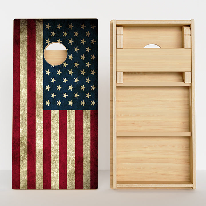 American flag Professional Cornhole Boards