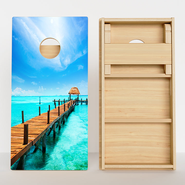 Beach Paradise Professional Cornhole Boards