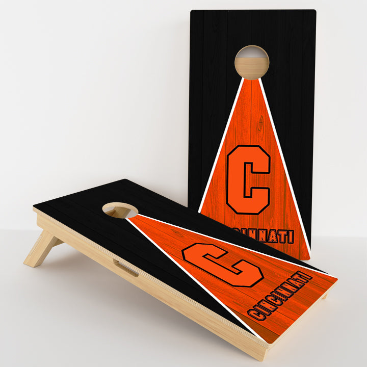 Cincinnati Football Professional Cornhole Boards