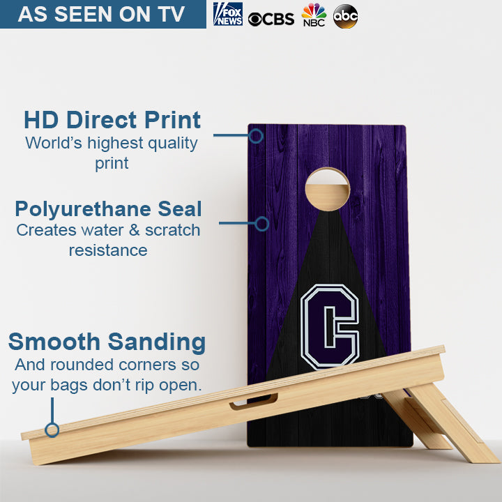 Colorado Baseball Professional Cornhole Boards