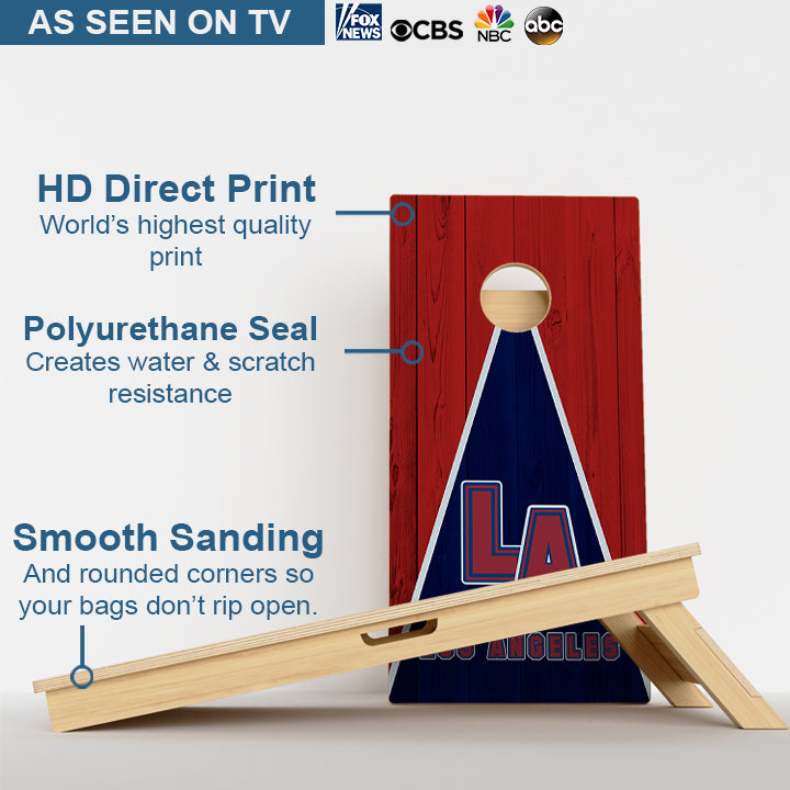 Los Angeles Baseball Professional Cornhole Boards